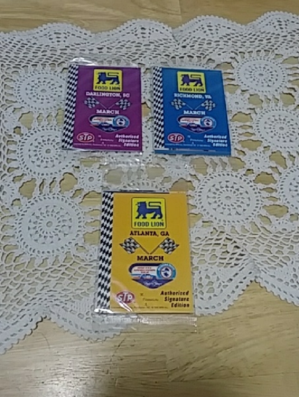 Food Lion Richard Petty 1992 Fan Appreciation Tour Sealed Cards Bundle